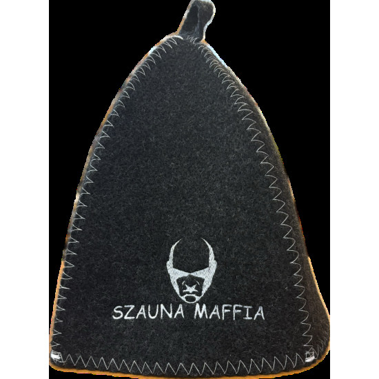 Szauna maffia szürke filc szaunasapka