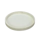 Fehér kerek fa tálca 26 cm