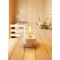 Átlátszó üveges szaunalámpa E27