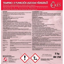 Tempero 3 funkciós uszodai vízkezelő Docteur Ékes 5 kg