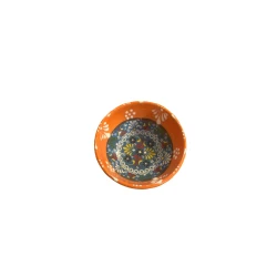 Török kerámia tálka 12x3 cm