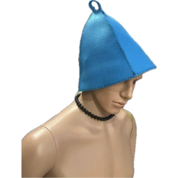 Blue filc szaunasapka - kék 