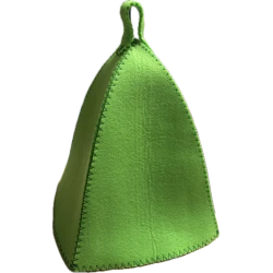 Green filc szaunasapka- zöld 