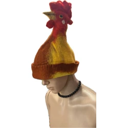 Kakas egyedi nemez szaunasapka