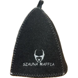 Szauna maffia szürke filc szaunasapka