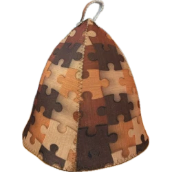Puzzle filc szaunasapka