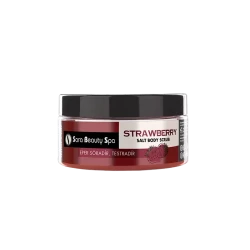 Eper só bőr és testradír Sara Beauty 300ml