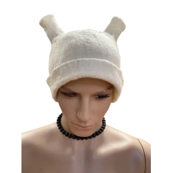 Shrek Fehér nemez szaunasapka