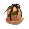 Barackfa nemez szaunasapka