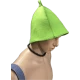 Green filc szaunasapka- zöld 