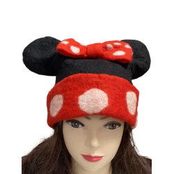Minnie Mouse nemez szaunasapka