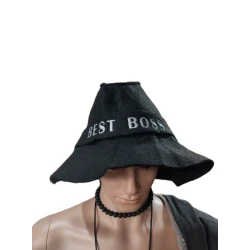 Szaunakalap Best Boss felirattal