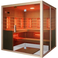 Eclipse hemlock infraszauna 6 személyes - Wellis