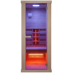 Helios hemlock infraszauna 1 személyes - Wellis