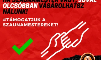 Szaunamester kedvezmény szaküzletünkben!