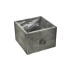 Fa fiók szürke 15x15x10,5
