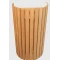 Thermowood nyárfa fali lámpaárnyékoló