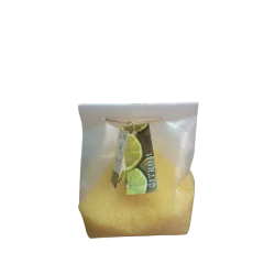 Fürdőkristály színes, frissítő citrom illattal 1kg