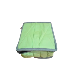 Illóolaj tároló táska - 30 db-os almazöld, vastag textil