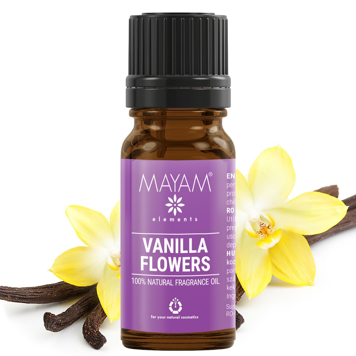 Vanilla flowers 100% kozmetikai illatosító, Elemental 10ml