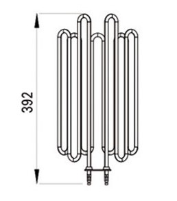 Harvia Globe GL110 3500W/230V fűtőbetét