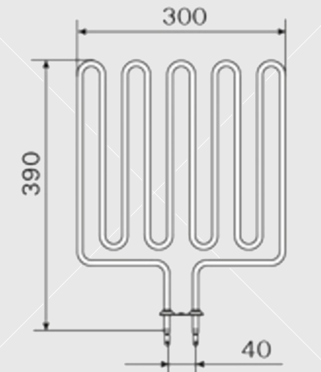 Harvia V80, 2670W/ 230V szaunakályha fűtőbetét
