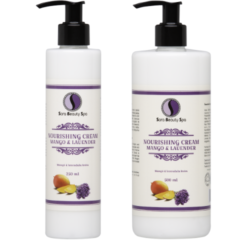 Mangó & levendula krém - kollagén, és kókuszolajjal Sara Beauty Spa 250 ml
