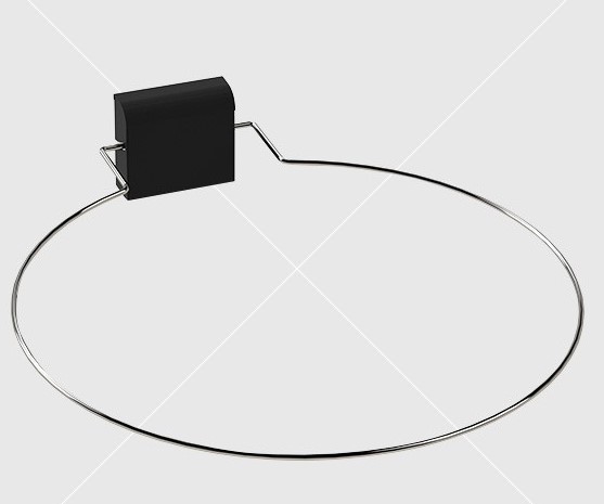 450 mm átmérőjű szaunakályha fölé vészleállító keret 