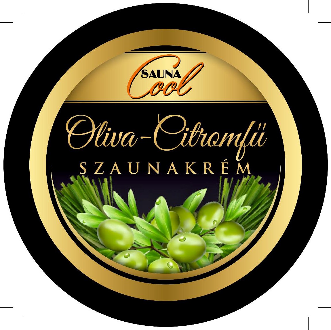 Oliva-citromfű szaunaméz krém