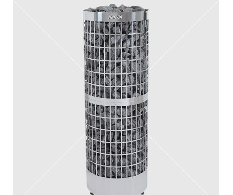 HARVIA CILINDRO Pro PC165E/200E 16.6-19.8kW változtatható teljesítményű szaunakályha vezérlő nélkül