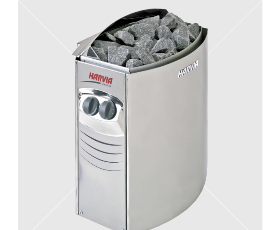 HARVIA VEGA BC60 Steel 6kW szaunakályha beépített vezérléssel
