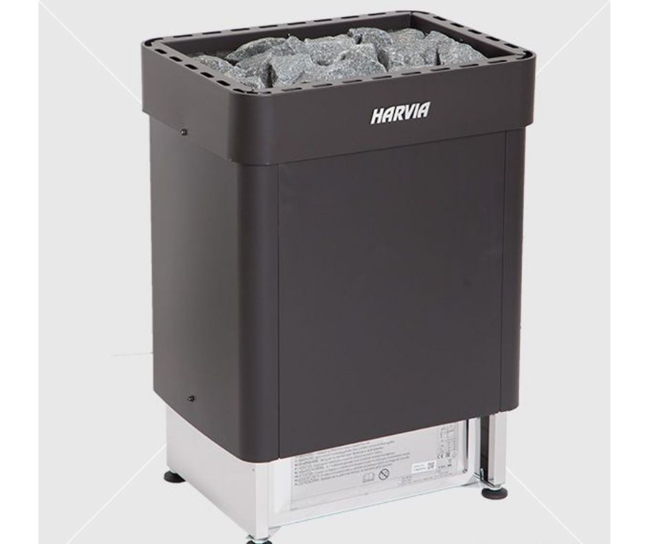 HARVIA SENATOR T10,5 Black 10,5kW szaunakályha vezérlő nélkül