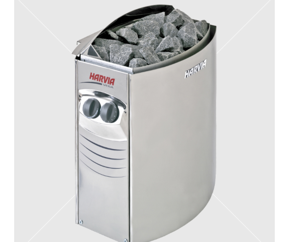 HARVIA VEGA BC45 Steel 4,5kW szaunakályha beépített vezérléssel