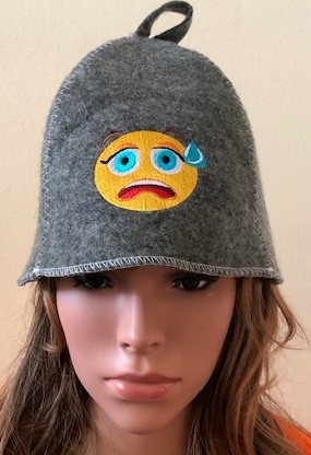 Most mi lesz?! emojis szaunasapka