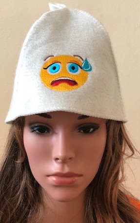 Most mi lesz?! emojis szaunasapka
