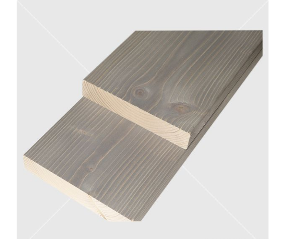 AURE finn festett lucfenyőből készült padléc 28x145 mm, szürke (KELO)