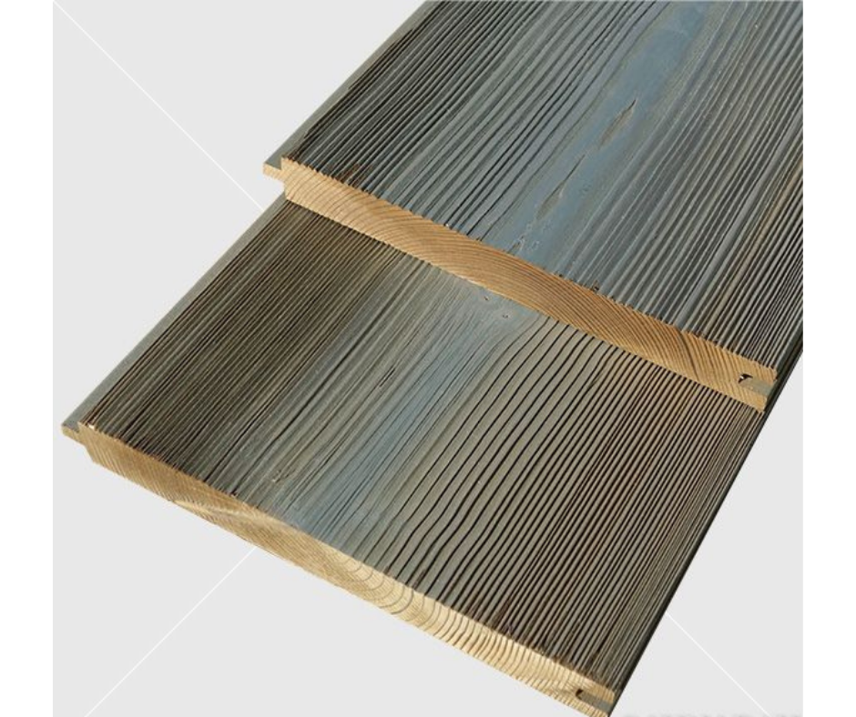 KELO Tyrol - festett Thermowood csomós finn fenyőből készült lambéria 21x194 mm, szürke (KELO), ár/m2