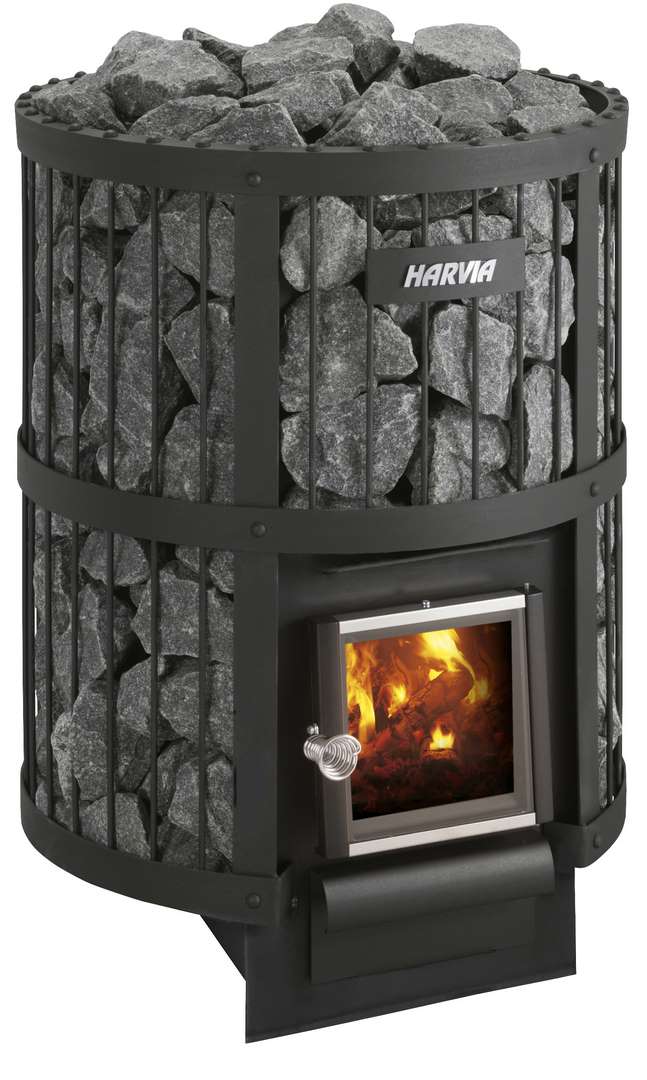 HARVIA LEGEND 150 SL fatüzelésű szaunakályha falátvezető idommal