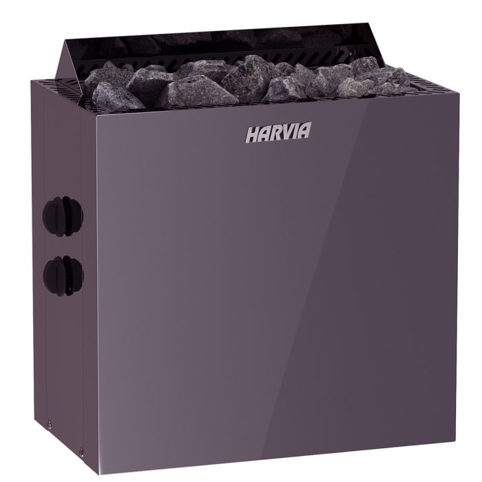 Harvia Qubic BQ60 black 6 kW szaunakályha beépített vezérléssel