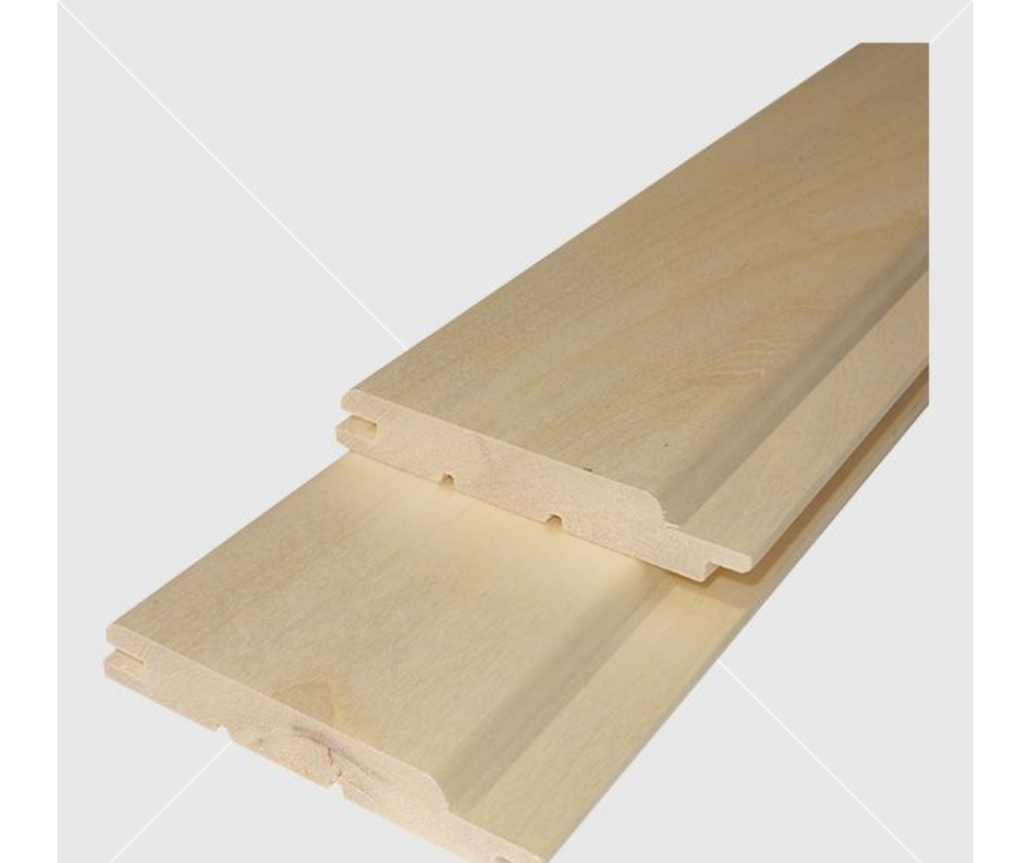 Csomómentes nyárfából készült lambéria 15x90 mm