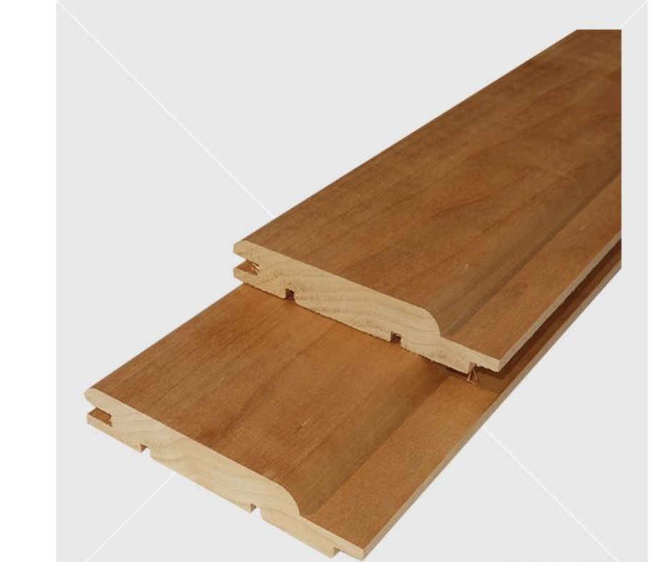 Csomómentes hőkezelt (thermowood) nyárfából készült lambéria 15x90 mm