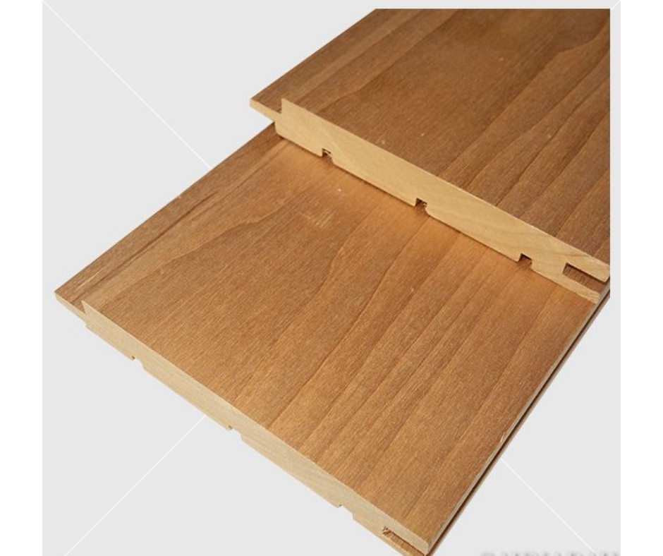 Csomómentes hőkezelt (thermowood) nyárfából készült lambéria STS profil 15x120 mm