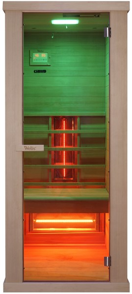 Helios hemlock infraszauna 1 személyes - Wellis
