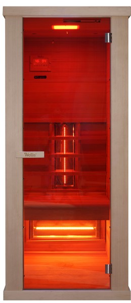 Helios hemlock infraszauna 1 személyes - Wellis