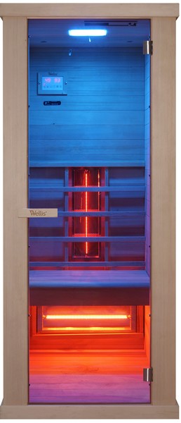 Helios hemlock infraszauna 1 személyes - Wellis