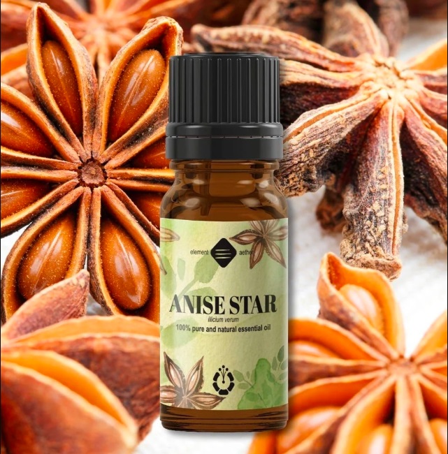 Csillagánizs illóolaj Ellemental 10ml