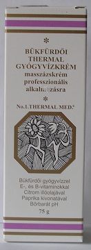 Bükfürdői Gyógyvíz Thermal krém 75gr