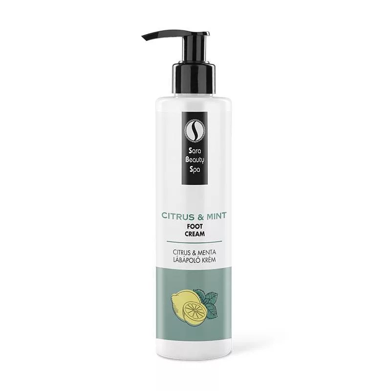 Lábápoló balzsam, lábkrém citrus-menta 250 ml