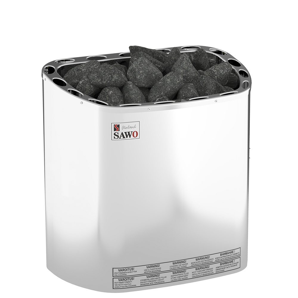 SAWOTEC Scandia SCA-90NS-Z elektromos szaunakályha – 9 kW (vezérlés nélkül)