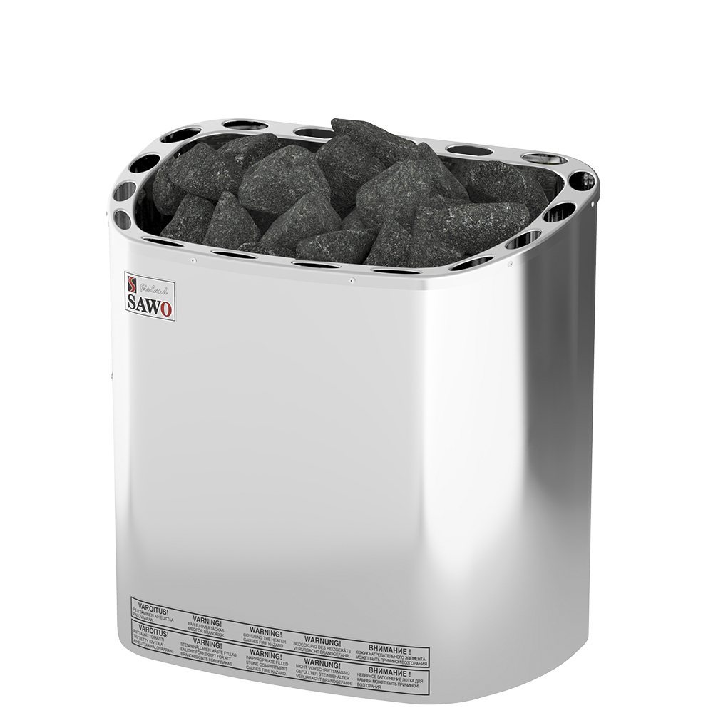 SAWOTEC Scandia SCA-90NS-Z elektromos szaunakályha – 9 kW (vezérlés nélkül)